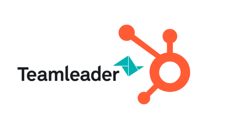 logos teamleader et hubspot