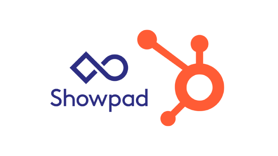 logos showpad et hubspot